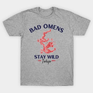 bad omens red dragon T-Shirt